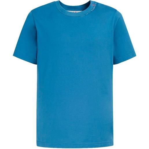 Marni t-shirt a fiori - blu