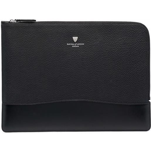 Aspinal Of London borsa porta pc city tech - nero