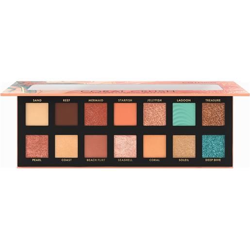 CATRICE coral crush slim eyeshadow palette 030 under the sea ombretti 10,6 gr