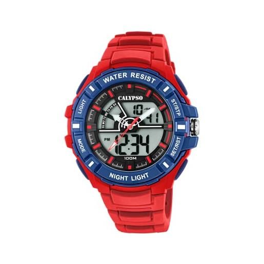 Calypso Watches orologio analogico-digitale quarzo uomo con cinturino in plastica k5769/3