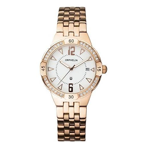 Orphelia or53470817 - orologio da polso da donna, cinturino in acciaio inox colore oro rosa