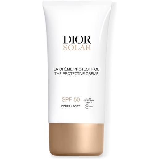 Dior solar - la crema protettiva spf50 - crema solare protezione elevata corpo 150ml