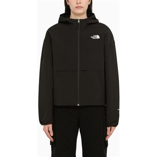 The North Face giacca con cappuccio nera con logo