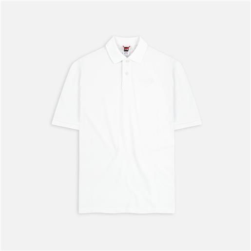 The North Face piquet polo shirt tnf white uomo