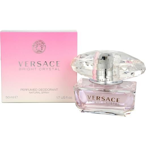 Versace bright crystal - deodorante con vaporizzatore 50 ml