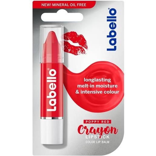 BEIERSDORF SpA lipstick crayon poppy red labello 3g