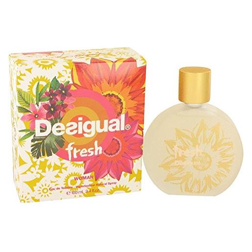 Desigual fresh woman 100ml/3.4oz eau de toilette spray perfume fragrance for her