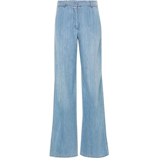 Ermanno Scervino jeans a gamba ampia - blu