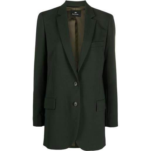 PS Paul Smith giacca da abito monopetto - verde