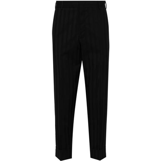 PT Torino pantaloni sartoriali con pieghe - nero