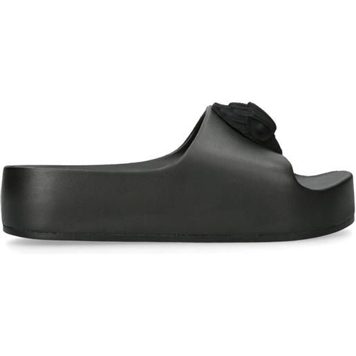 Kurt Geiger London sandali slides eagle - nero