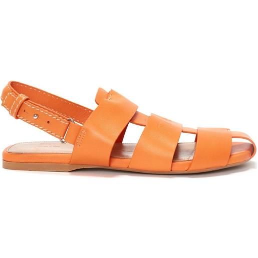 JW Anderson sandali in pelle - arancione