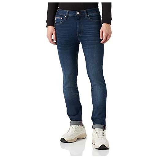 Tommy Hilfiger slim bleecker pstr 1yrs mw0mw28626 pantaloni di jeans, denim (one year aged), 32w / 36l uomo