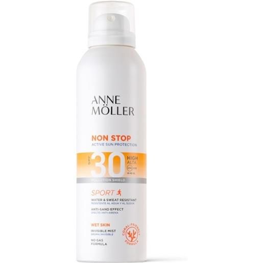 ANNE MOLLER non stop spray corpo invisibile spf30 - protezione solare 150 ml