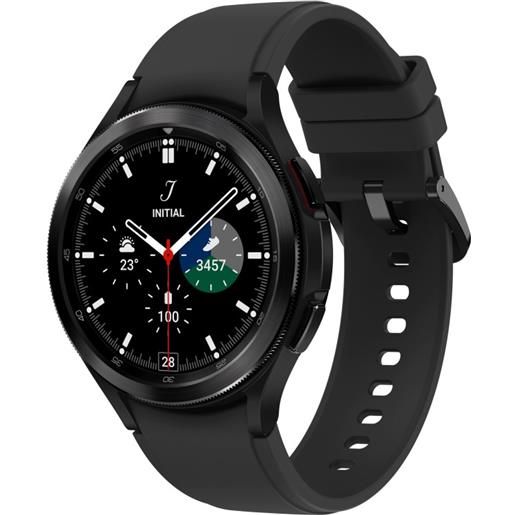 Samsung galaxy watch4 classic 3.56 cm (1.4") oled 46 mm digitale 450 x pixel touch screen 4g nero wi-fi gps (satellitare)