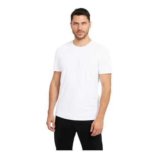 GUESS t-shirt uomo guess new tech white es24gu17 m3yi45kbs60 xl