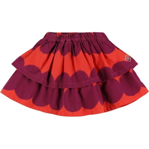 JELLYMALLOW tiered cotton skirt