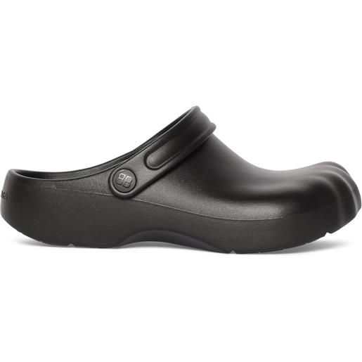 BALENCIAGA sandali sunday in gomma sagomata 3cm