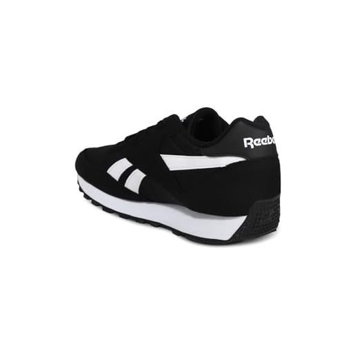 Reebok rewind run, scarpe da ginnastica unisex-adulto, core black white core black, 42 eu