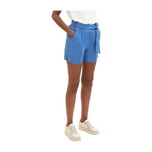 TOM TAILOR Denim le signore bermuda shorts 1035703, 12328 - bright mid blue chambray, l