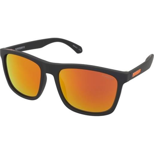 Superdry sds 5015 104 | occhiali da sole graduati o non graduati | plastica | quadrati | nero | adrialenti