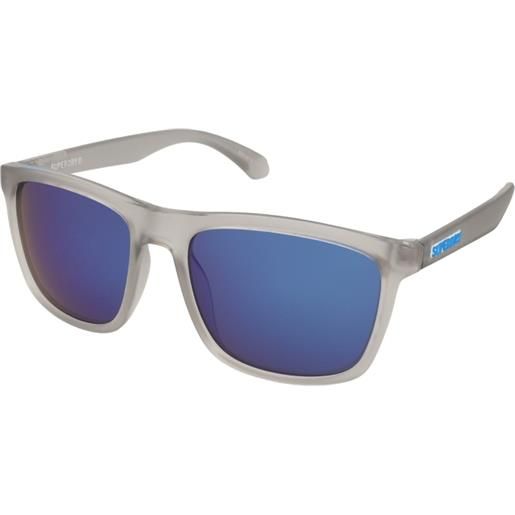 Superdry sds 5015 108 | occhiali da sole graduati o non graduati | plastica | quadrati | grigio, trasparente | adrialenti