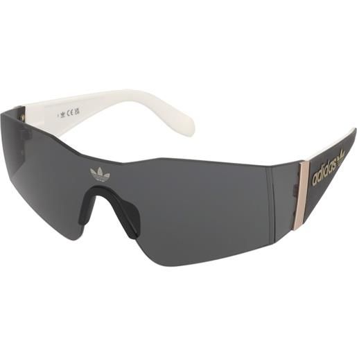 Adidas or0078 31a | occhiali da sole sportivi | unisex | plastica | mascherina | grigio | adrialenti