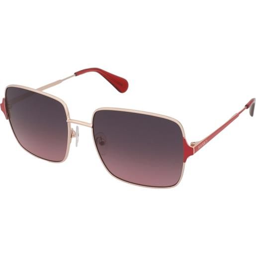 MAX&Co. mo0072 28b | occhiali da sole graduati o non graduati | metallo | quadrati | oro rosa | adrialenti