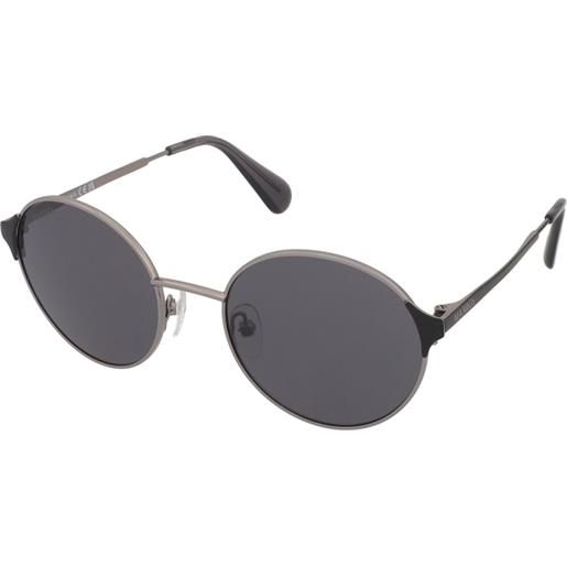 MAX&Co. mo0073 14a | occhiali da sole graduati o non graduati | metallo | tondi | rutenio | adrialenti