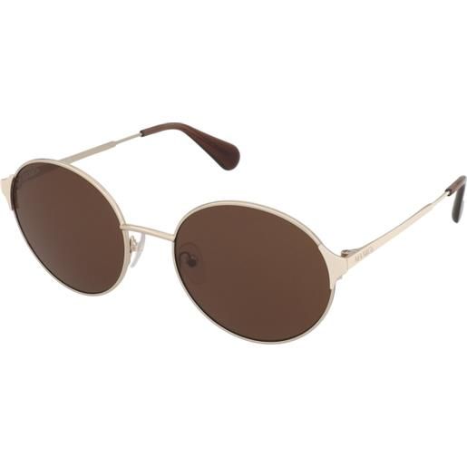 MAX&Co. mo0073 32e | occhiali da sole graduati o non graduati | metallo | tondi | oro, avorio | adrialenti