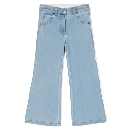 Stella McCartney kids jeans in cotone blu