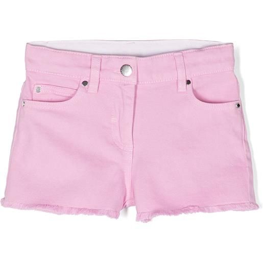 Stella McCartney kids shorts in cotone rosa