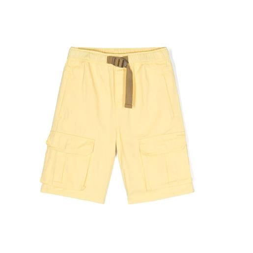 Stella McCartney kids shorts in cotone giallo