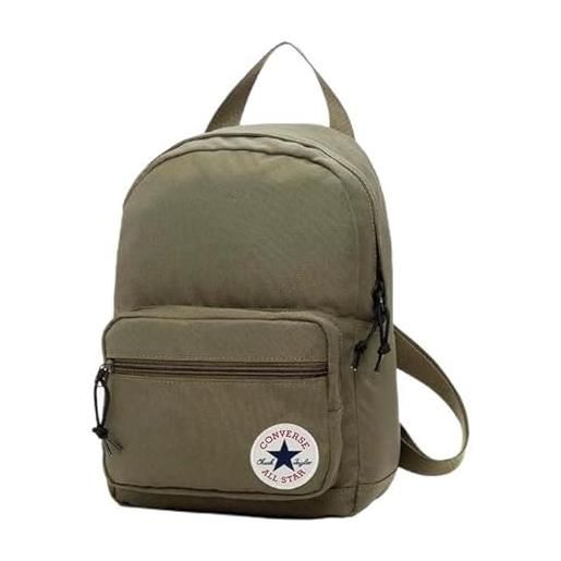 Converse go lo backpack, all star patch baseball hat verde a04 taglia unica
