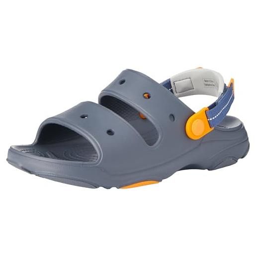 Crocs classic all-terrain sandal k, sandali unisex - bambini e ragazzi, cassis, 30/31 eu