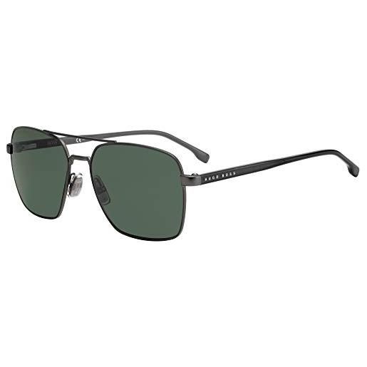 Boss 1045/s, occhiali da sole, rutenio opaco nero, 58, da uomo