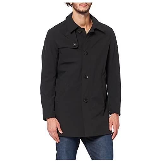 bugatti cappotto trench coat, nero, 58 uomo