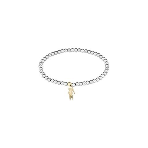 Lacoste braccialetto di perline da donna collezione orbe oro giallo - 2040332