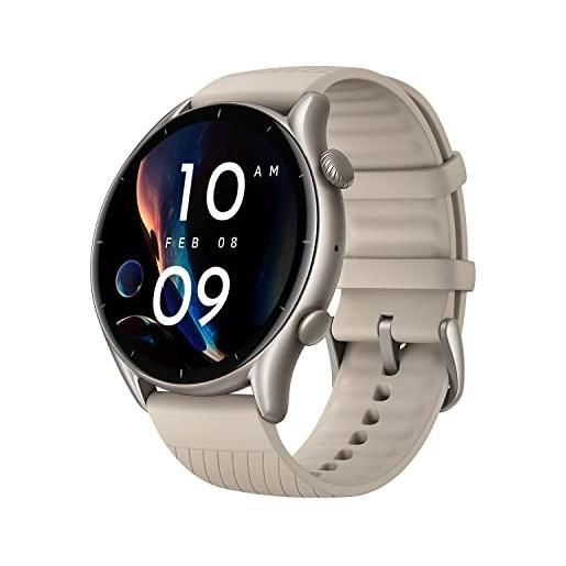 Amazfit gtr 3 smartwatch orologio intelligente alexa integrato, amoled da 1.39", 150 modalità di allenamento con gps, 5 atm impermeabile, monitor del sonno, durata batteria di 21 giorni, spo2