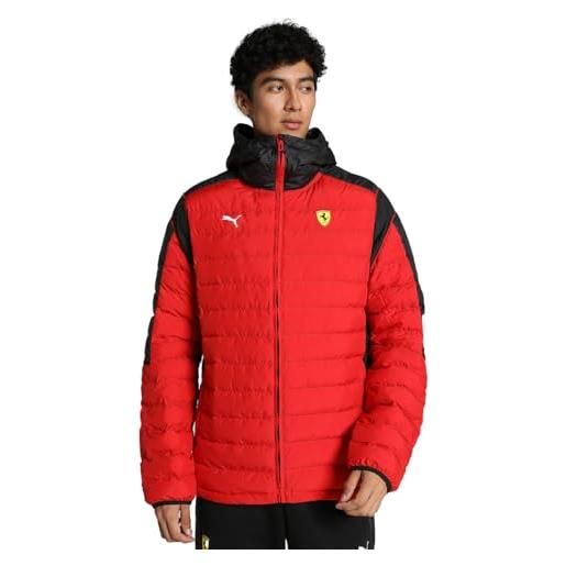 PUMA ferrari race mt7 ecolite down jacket giacca, multicolore, xxl unisex-adulto