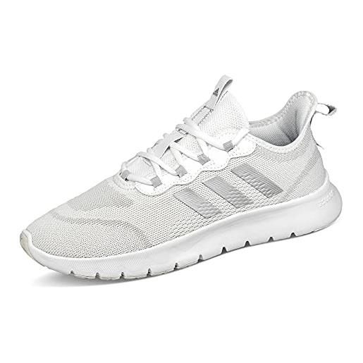 adidas nario move, scarpe da running donna, bianco (ftwbla plamet griuno), 38 eu