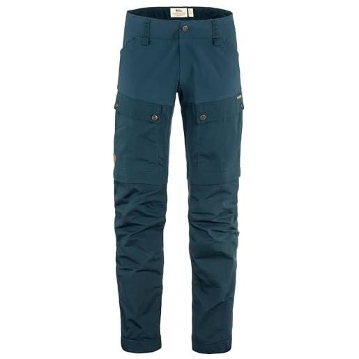 Fjallraven 80808-570-570 keb gaiter trousers m pantaloni sportivi uomo mountain blue-mountain blue taglia 44