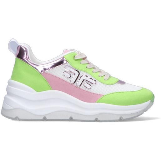 FORNARINA sneaker donna rosa/verde