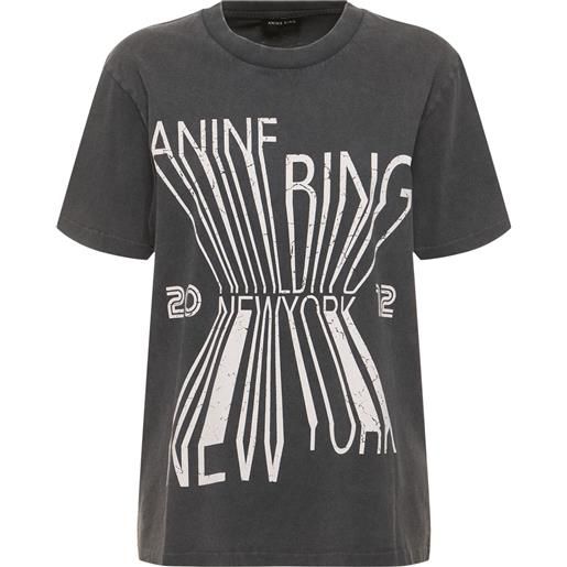 ANINE BING t-shirt colby bing new york in cotone