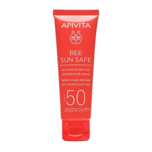 Amicafarmacia apivita bee sun safe crema viso spf50 anti-macchia & anti-age 50ml