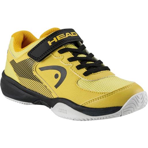 Head scarpe da tennis bambini Head sprint velcro 3.0 - banana/black