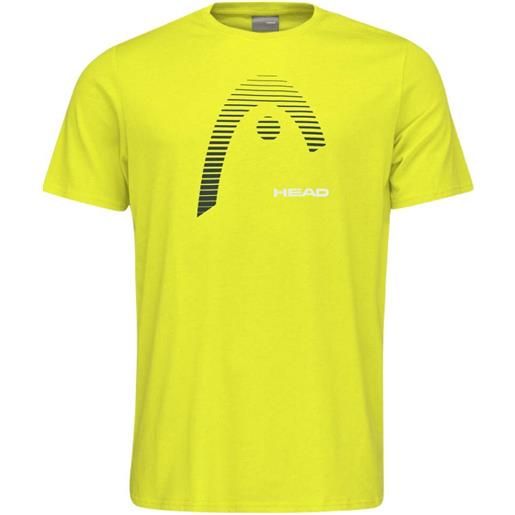 Head t-shirt da uomo Head club carl t-shirt - yellow