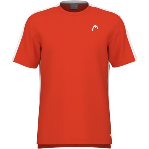 Head maglietta per ragazzi Head boys vision slice t-shirt - orange alert