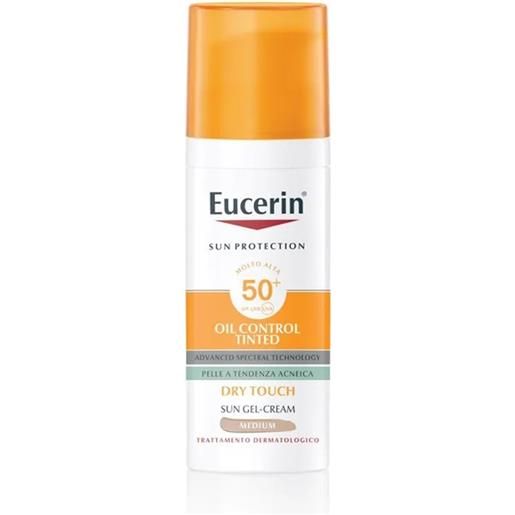 Eucerin sun oil control colorato medium tinted 50ml