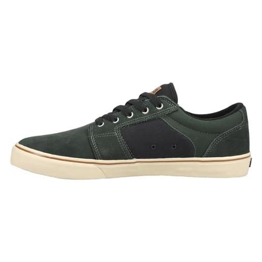 Etnies barge ls, scarpe da skateboard uomo, verde e nero, 45 eu